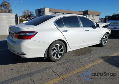 2016 Honda Accord Ex-L from USA, damaged, VIN 1HGCR2F82GA086963